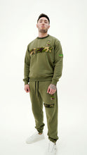 Load image into Gallery viewer, 'GET MONEY' Tracksuit Green
