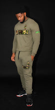 Load image into Gallery viewer, 'GET MONEY' Tracksuit Green