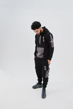 Load image into Gallery viewer, Get money clothing 'g' logo Tracksuit Black/grey Combat

