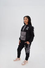 Load image into Gallery viewer, Get money clothing 'g' logo Tracksuit Black/grey Combat
