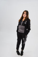Load image into Gallery viewer, Get money clothing 'g' logo Tracksuit Black/grey Combat
