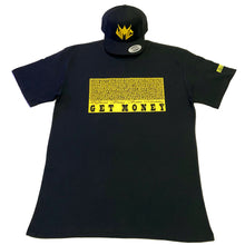 Load image into Gallery viewer, GMC &#39;Different Slang&#39; T-Shirt Black/yellow
